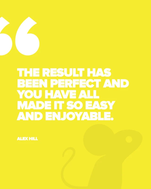 "Everyone involved at MouseCode has been really keen to understand what I wanted to achieve - and totally bought in to the type of message I wanted my website to convey. Nothing has been too much trouble - and when I have had a change of heart about some design detail, you have been so patient and helpful.

The result has been perfect as far as I am concerned - and has got very positive reviews from people who know a lot more about websites than I do.

I can’t recommend you guys highly enough. Thank you." 

What a joy it was to work with Alex Hill. Thank you for the feedback!🐭